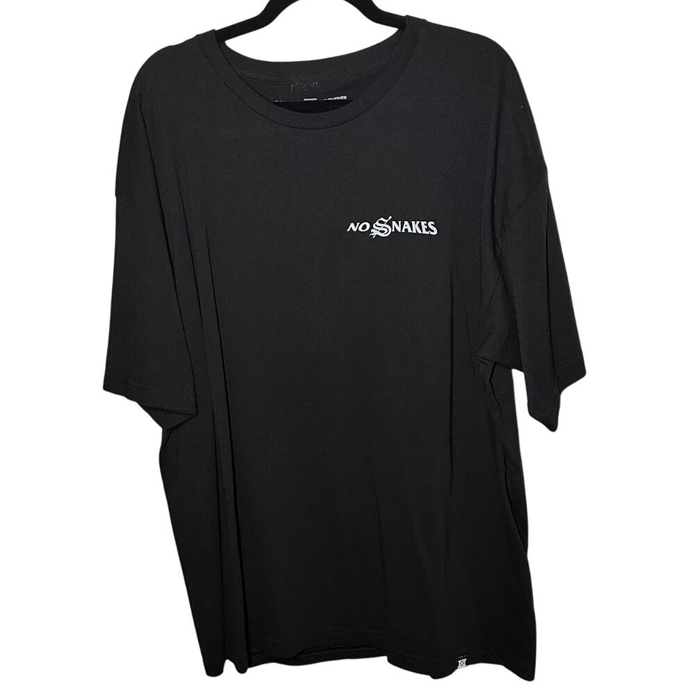Made Mobb Black No Snakes Haters Graphic Tee Short Sleeve Size 2XL